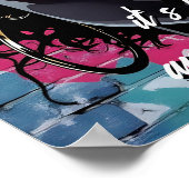 Inspirational Quote and City Woman Poster (Hoek)