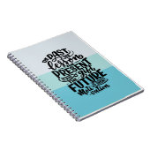 Inspirational quote - journal notebook notitieboek (Rechterzijde)