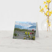 Inspirational Quote notecard Kaart (Gele Bloem)