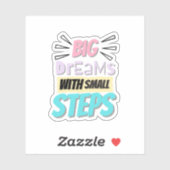 Inspirational Quote Sticker  (Vel)