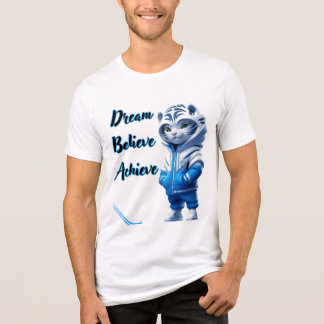 Inspirational Quote Tee for Men & Women, Casual Tri-Blend Shirt