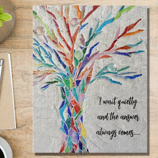 Inspirational Quote Tree Legpuzzel