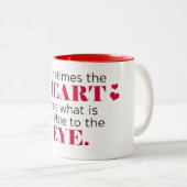  Inspirational Quote Two-Tone Coffee Mug Tweekleurige Koffiemok (Voorkant rechts)