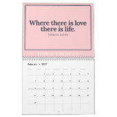 Inspirational Quotes 2026 Calendar Kalender (Feb 2027)