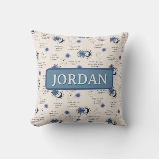 inspirational quotes for a baby kussen (Voorkant)