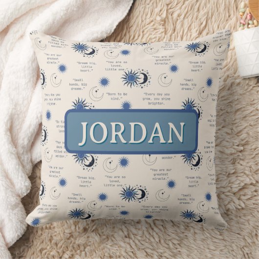 inspirational quotes for a baby kussen (Deken)