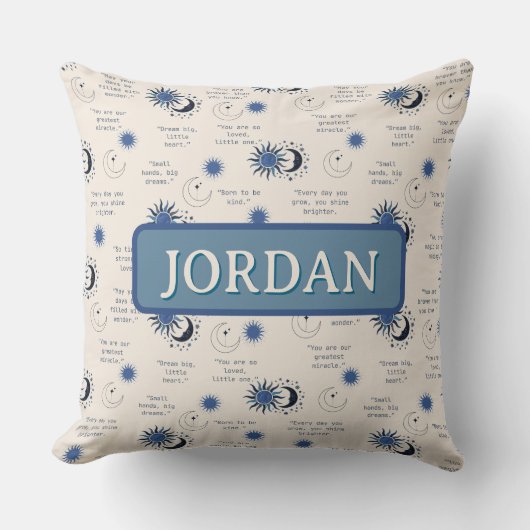 inspirational quotes for a baby kussen (Voorkant)