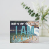 Inspirational Quotes Postcards Briefkaart (Staand voorkant)