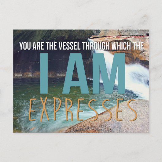 Inspirational Quotes Postcards Briefkaart (Voorkant)