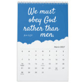 Inspirational Quotes | Typography 2026 Christian Kalender (Mar 2027)