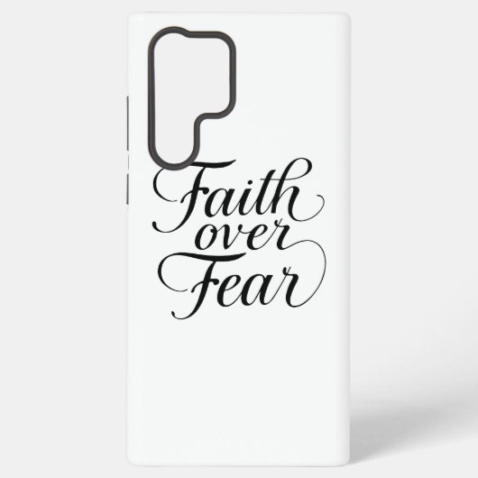 Inspirational Religious Hope Typography Samsung Galaxy Hoesje (Achterkant)