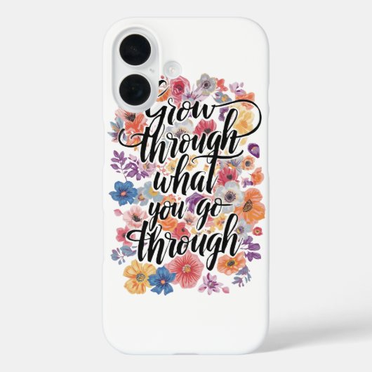 Inspirational Resilience and Strength Message Case-Mate iPhone Case (Achterkant)