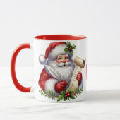 Inspirational Santa Claus Christmas Mug Mok (Links)