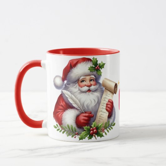 Inspirational Santa Claus Christmas Mug Mok (Links)