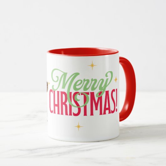 Inspirational Santa Claus Christmas Mug Mok (Voorkant rechts)