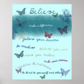 Inspirational Sayings Poster (Voorkant)