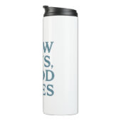 Inspirational Simple Living and Good Vibes Thermosbeker (Geroteerd rechts)
