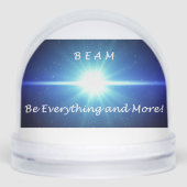 Inspirational Snow Globe Sneeuwbol (Voorkant)