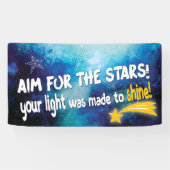 Inspirational Star Teacher Classroom Spandoek (Horizontaal)