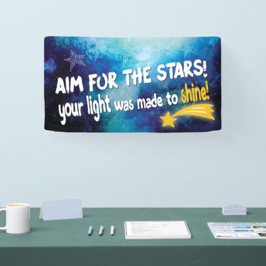 Inspirational Star Teacher Classroom Spandoek (Beurs)