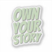 Inspirational Sticker (Voorkant)