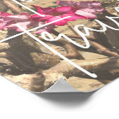 Inspirational Travel Poster - Desert Rose (Hoek)