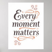 Inspirational typography art poster (Voorkant)