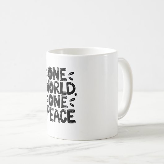  Inspirational Typography Design Classic Mug  Koffiemok (Voorkant rechts)