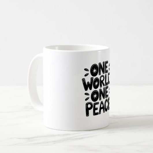 Inspirational Typography Design Classic Mug Koffiemok (Voorkant links)