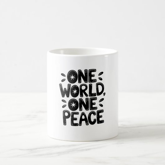 Inspirational Typography Design Classic Mug Koffiemok (Center)