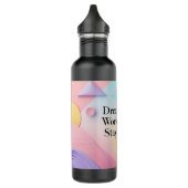 Inspirational Water Bottle – "Dream Big" Motivatio Waterfles (Links)