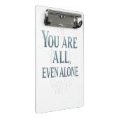 Inspirator voor generaties mini klembord (Schuin)