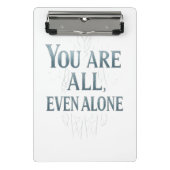 Inspirator voor generaties mini klembord (Voorkant)