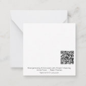 *~ Inspire AP62 Vriendelijkheid goud MARRY ME Note Notitiekaartje (Achterkant)