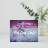 Inspire Ballet, JE HEBT DIT! Briefkaart voor kleur (Staand voorkant)