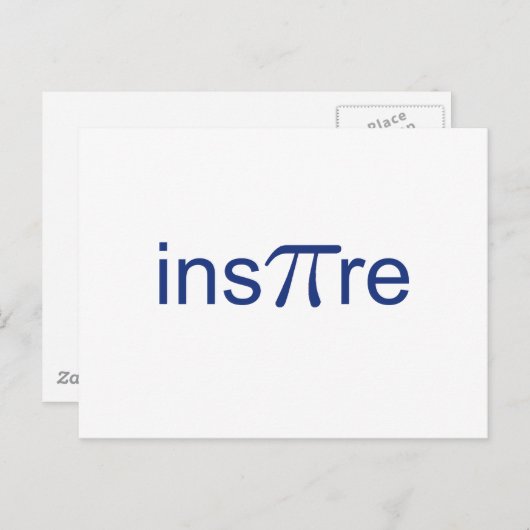 ins'Pi're Briefkaart (Voorkant / Achterkant)