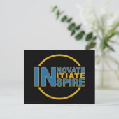 INSPIRE briefkaart, pas aan Briefkaart (Staand voorkant)