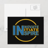 INSPIRE briefkaart, pas aan Briefkaart (Voorkant / Achterkant)