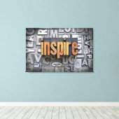 Inspire Canvas Afdruk (Insitu (Houten vloer))
