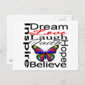 Inspire Collage Briefkaart (Voorkant / Achterkant)