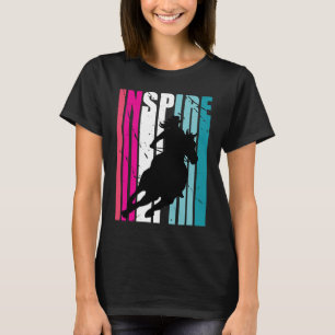 Inspire Cowgirl Hoed Cow Meisjes Rodeo Westers The T-shirt