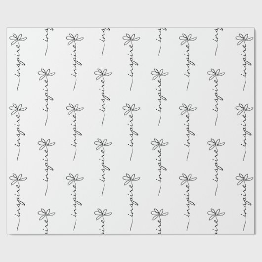 inspire daisy dole art cadeaupapier (Vlak)