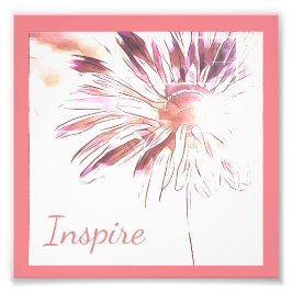 Inspire Daisy Wall Decor Foto Afdruk