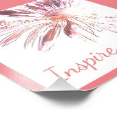 Inspire Daisy Wall Decor Foto Afdruk (Hoek)