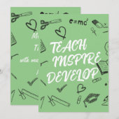 INSPIRE DOCENT ONTWIKKELEN KAART (Voorkant / Achterkant)