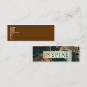 INSPIRE EARTH MINI VISITEKAARTJE (Voorkant / Achterkant)