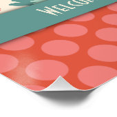 Inspire Empower Teacher  Bloemenklas Perfect Poster (Hoek)