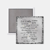 Inspire en motiveer de Bevestigingen van het Citaa Magneet (Voorkant / Achterkant)