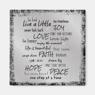 Inspire en motiveer de Bevestigingen van het Citaa Magneet