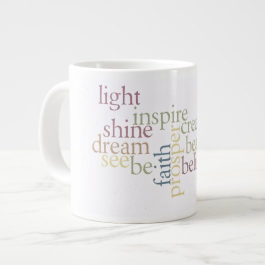 Inspire Faith Grote Koffiekop (Links)